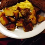 Scrambled Eggs and Home Fries