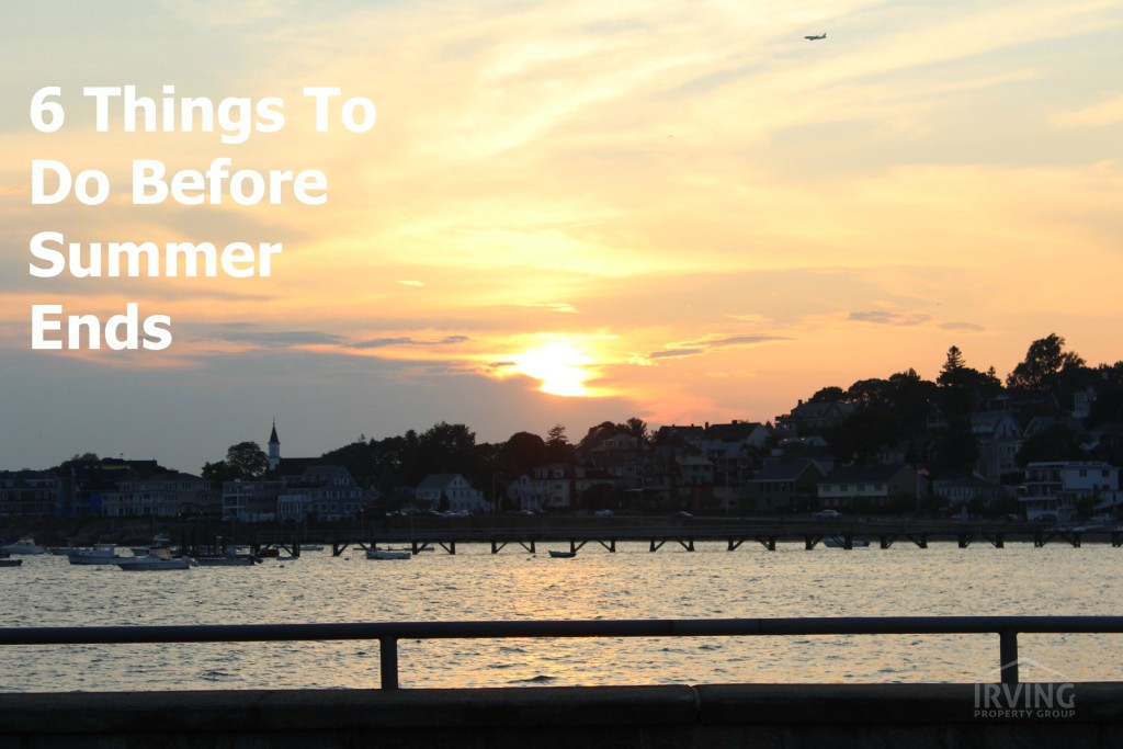 6 things to do before summer ends