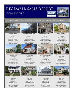 December Sales Report Marblehead